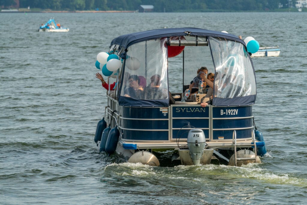 Bootstour für Ihre Hochzeit in unserer Hochzeitslocation am Wasser